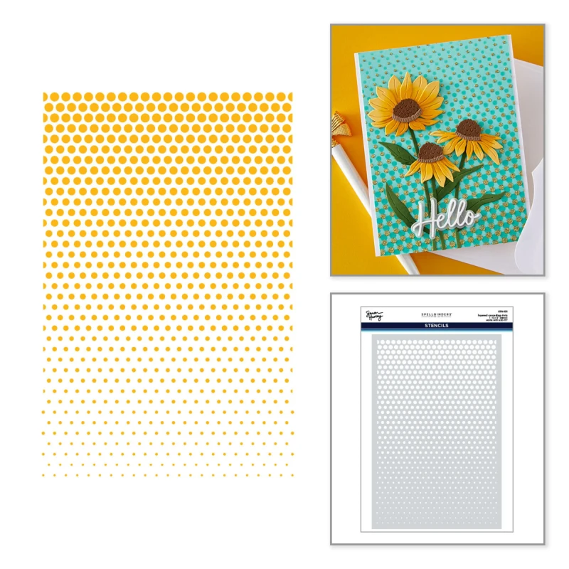 Szablon-maska-spellbinders-cascading-coneflowers-stencil-layered.dots_2.jpg