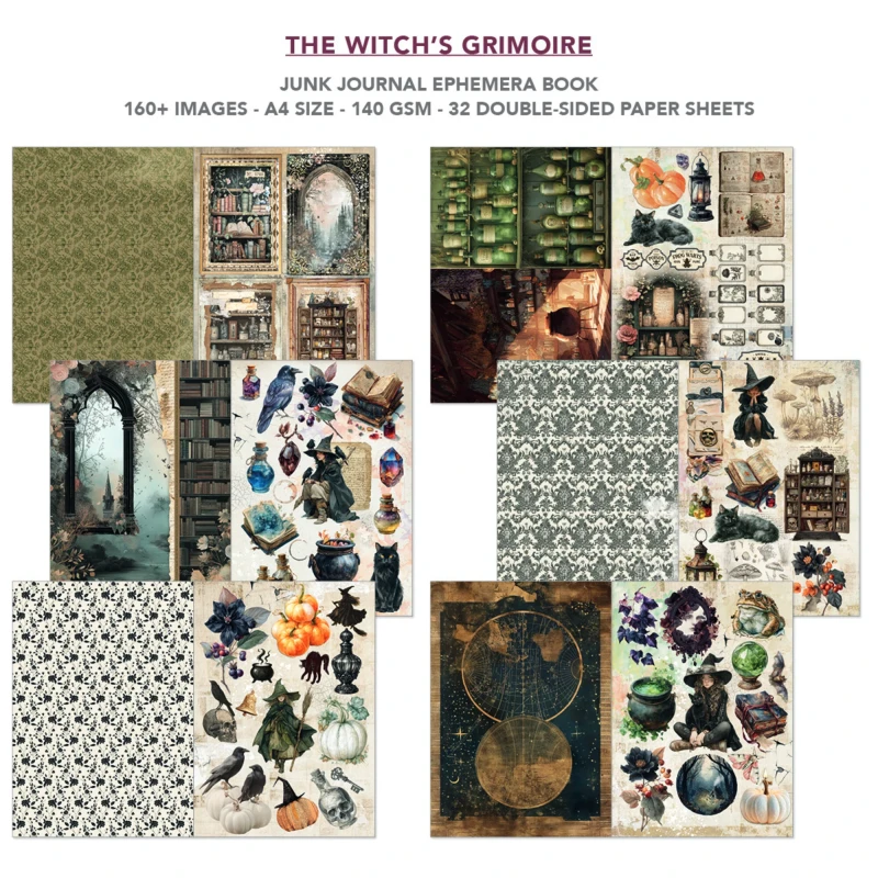Zestaw-papierow-ciao-bella-the-witchs-grimoire-a4-junk-journal-ephemera_2.jpg