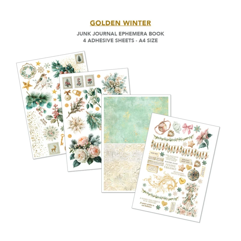 Zestaw-papierow-ciao-bella-golden-winter-a4-junk-journal-ephemera-4.jpg