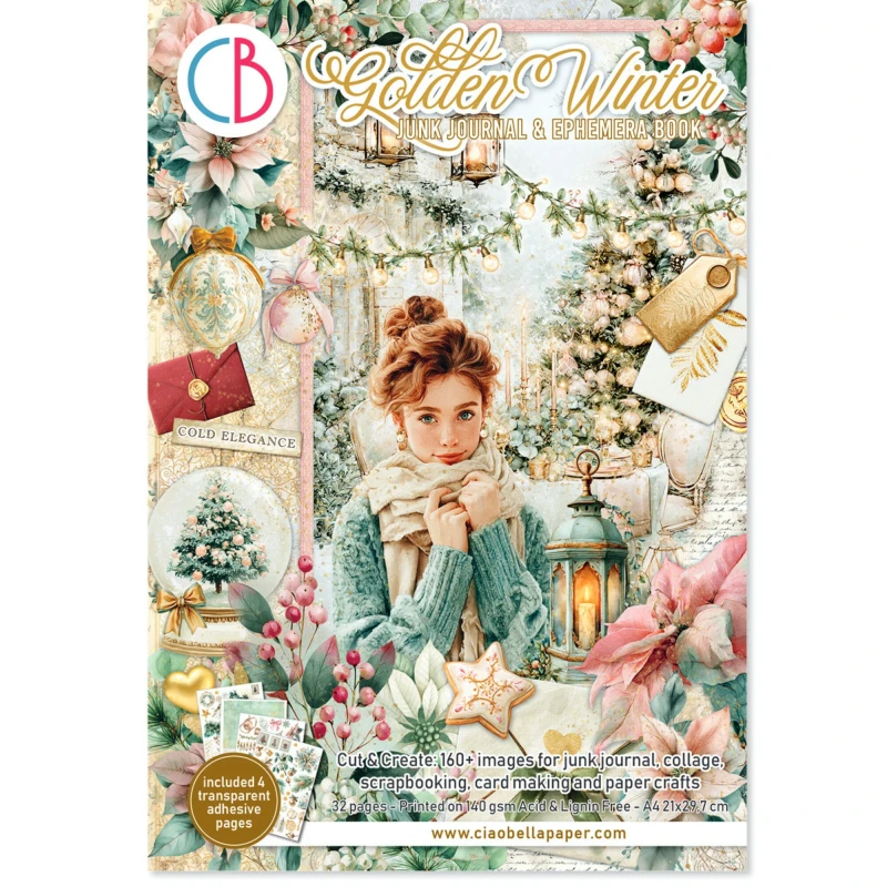 Zestaw-papierow-ciao-bella-golden-winter-a4-junk-journal-ephemera.jpg