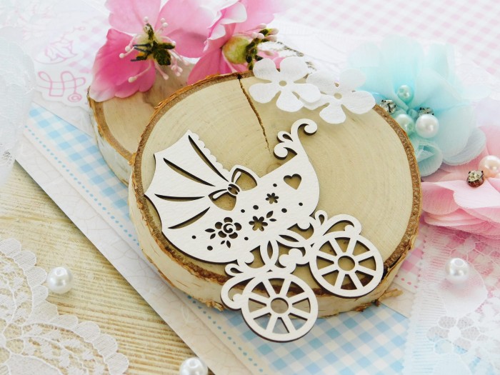 Moje dziecko - Wózek z kokardką.jpg