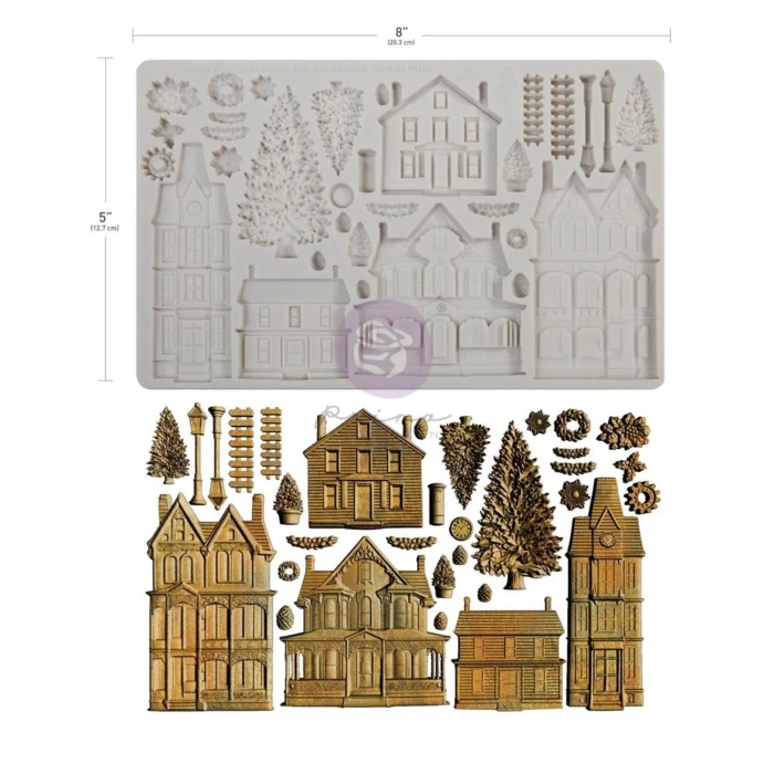Foremka-silikonowa-finnabair-winter-town-5x8-inch-decor-moulds-951825.jpg