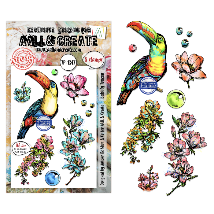 Stempel-aall-and-create-hearted-nature-a6-stamp-sets-bubble-tucan.jpg
