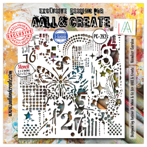 Szablon-maska-aall-and-create-universe-of-patterns-6x6-inch-stencil-number-garden.jpg