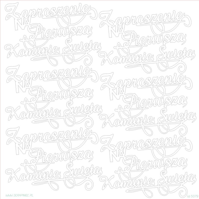 Napis - Zaproszenie na Pierwszą Komunię Świętą_2.jpg