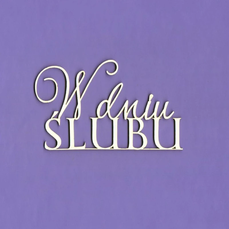 WYK1312 Napis W dniu ślubu.jpg